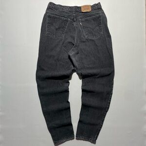 Levi's 816 women’s orange tab Black relax fit Jeans